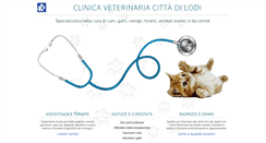 Desktop Screenshot of clinicavetlodi.com